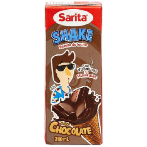 Bebida Sarita sabor chocolate ideal para meriendas y consumo diario.