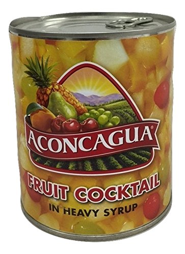 Cóctel de frutas en almíbar ideal para postres, ensaladas y meriendas.