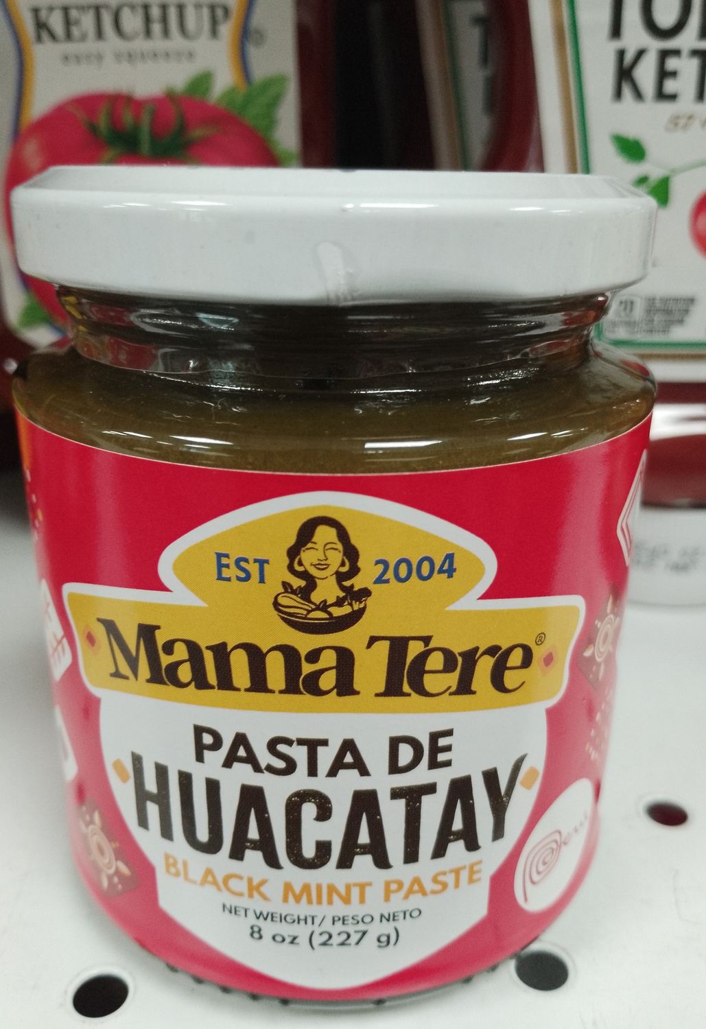 Pasta de huacatay Mama Tere con sabor tradicional peruano.