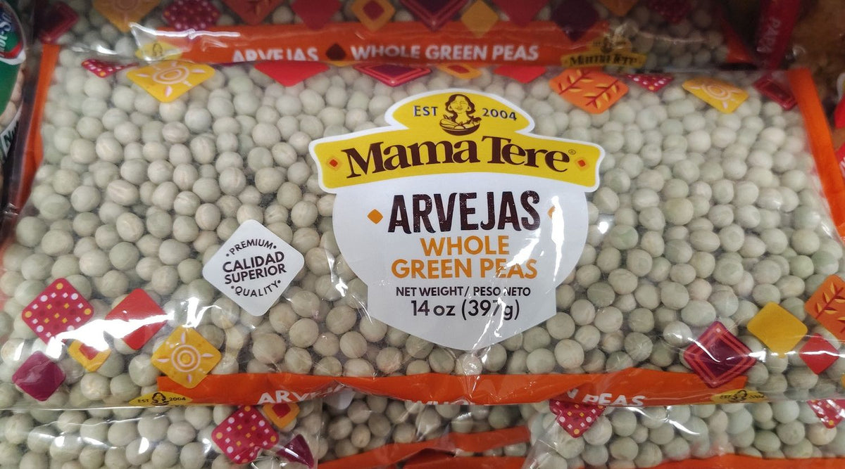 Arvejas verdes seleccionadas perfectas para recetas caseras.