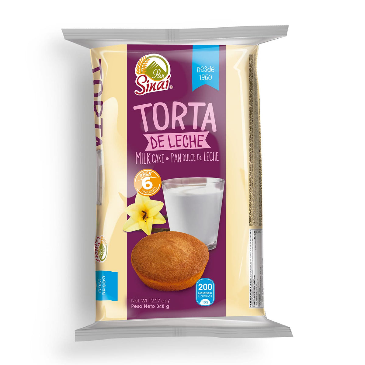 Deliciosa torta de leche con sabor casero perfecta para meriendas y desayunos.