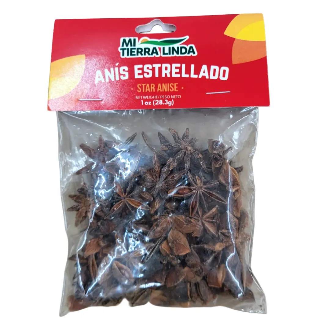 Anís estrellado ideal para infusiones, postres y recetas tradicionales.