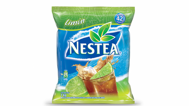 Té frío instantáneo sabor limón en presentación familiar de gran tamaño.