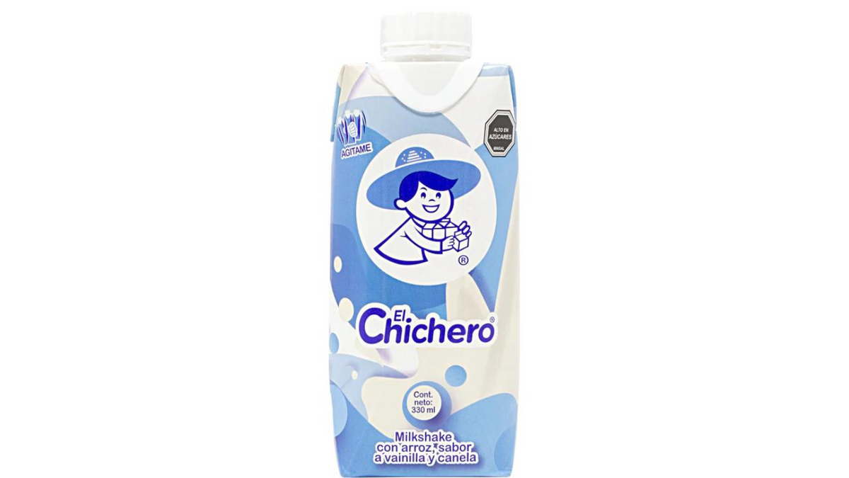 Bebida de arroz El Chichero práctica y lista para tomar.