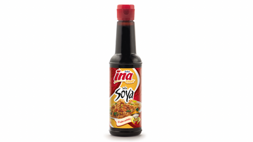 Salsa de soya Ina ideal para arroz, carnes y recetas asiáticas y latinas.
