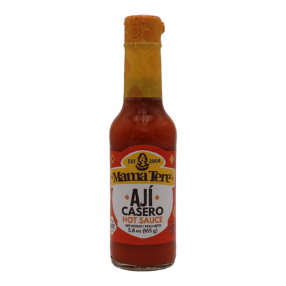 Salsa casera Mama Tere con sabor tradicional ecuatoriano.