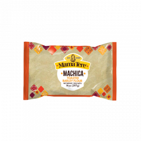 Harina de cebada tostada tradicional ideal para bebidas y recetas ecuatorianas.