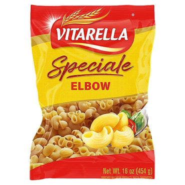 Pasta elbow Vitarella ideal para mac and cheese y ensaladas.