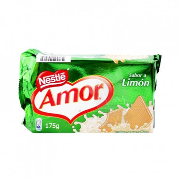 Wafer crujiente con relleno sabor limón ideal para disfrutar en cualquier momento.