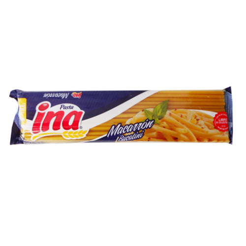 Pasta macarrón ideal para comidas familiares y recetas al horno.