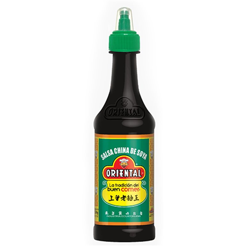 Salsa china Oriental ideal para marinar y cocinar recetas asiáticas y latinas.