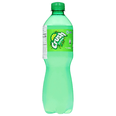 Refresco Crush sabor limón en botella PET ideal para consumo diario y comidas.