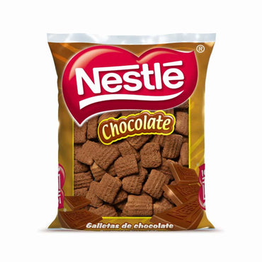 Galletas dulces sabor chocolate perfectas para acompañar leche y café.