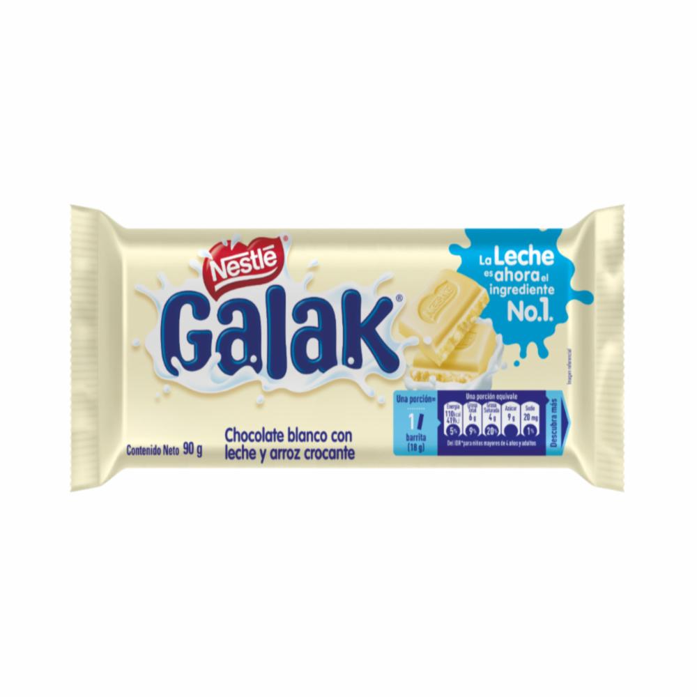 Pack de chocolates blancos Galak ideal para compartir y disfrutar.