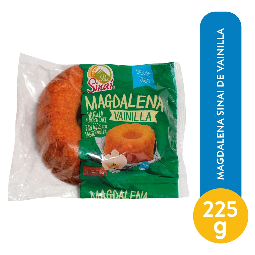 Semita Magdalena tradicional perfecta para desayunos y meriendas dulces.