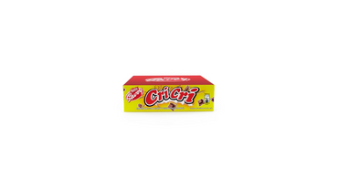 Chocolate CriCri con arroz crocante y delicioso sabor a leche.