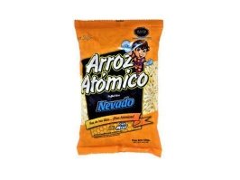 Cereal de arroz nevado con miel, ligero y crocante para toda la familia.