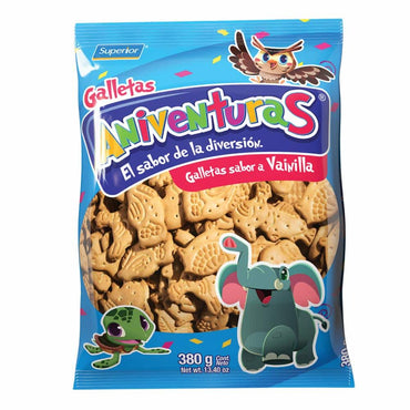 Divertidas galletas de vainilla con figuras para niños y meriendas familiares.