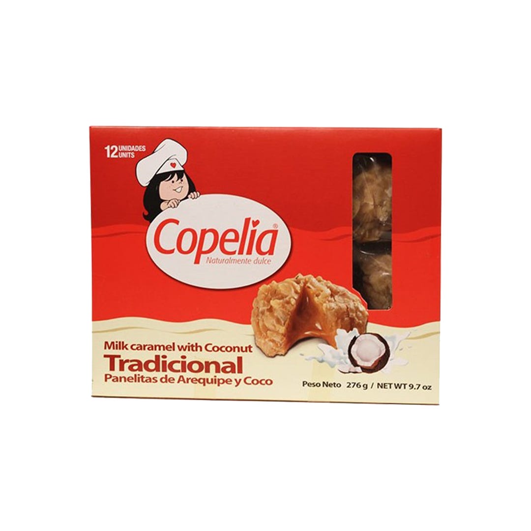 Caramelos de leche con coco Copelia con sabor tradicional y textura suave para compartir.