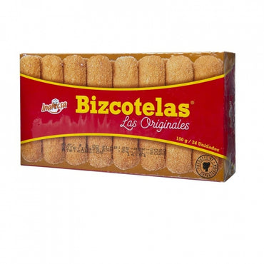 Bizcotelas Lady Fingers Inalecsa ideales para postres, tiramisú y acompañar bebidas.