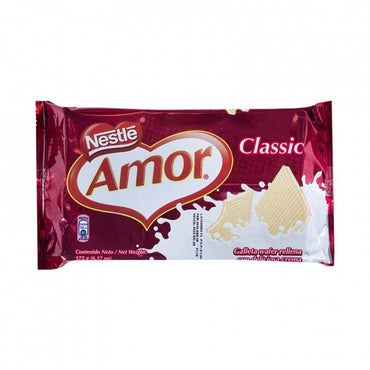 Deliciosas galletas wafer clásicas rellenas con sabor tradicional y textura crujiente.