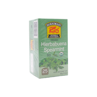 Té de hierbabuena Hornimans refrescante y aromático.