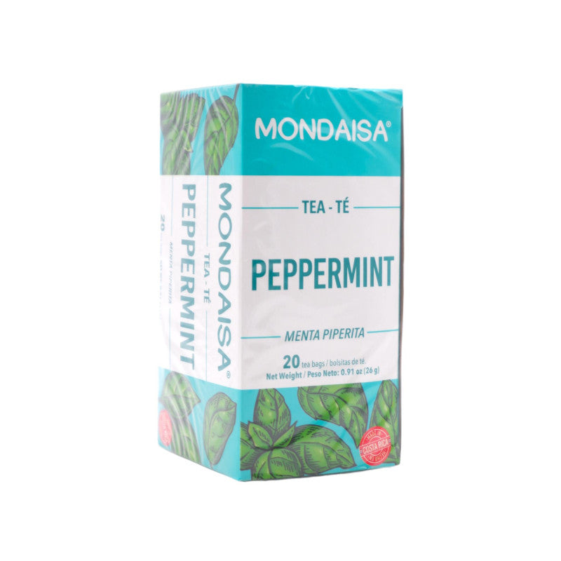 Té de menta Mondaisa con sabor fresco y herbal.
