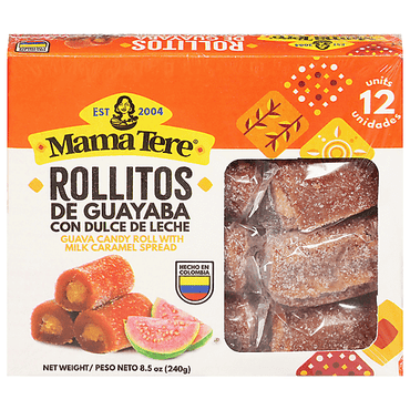 Rollitos de guayaba dulces y suaves ideales para snacks.