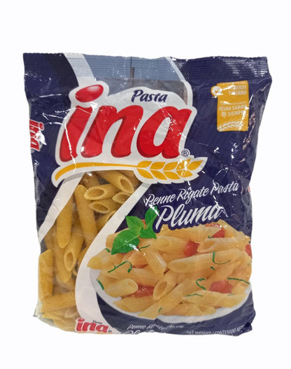 Pasta pluma perfecta para recetas con salsa y horneados.