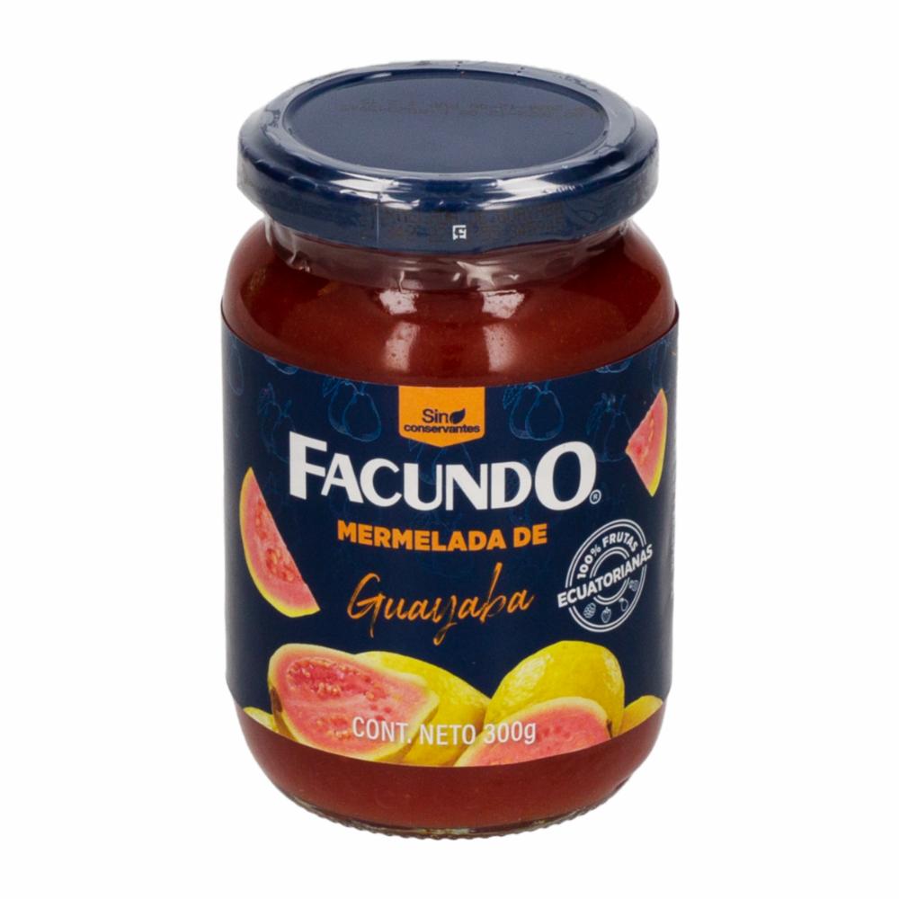 Mermelada de guayaba tropical perfecta para acompañar panes, galletas y postres latinos.