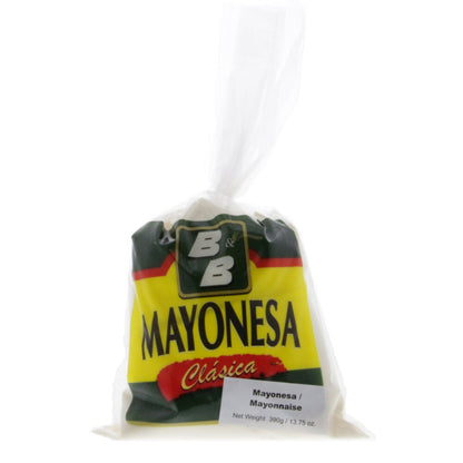 Mayonesa B&B cremosa ideal para sandwiches, ensaladas y snacks.