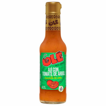 Salsa Ole de ají con tomate de árbol de sabor auténtico.