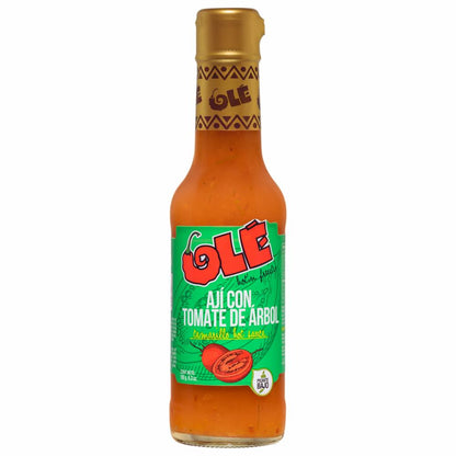 Salsa Ole de ají con tomate de árbol de sabor auténtico.