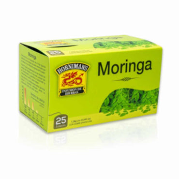 Té de moringa Hornimans elaborado con ingredientes naturales.