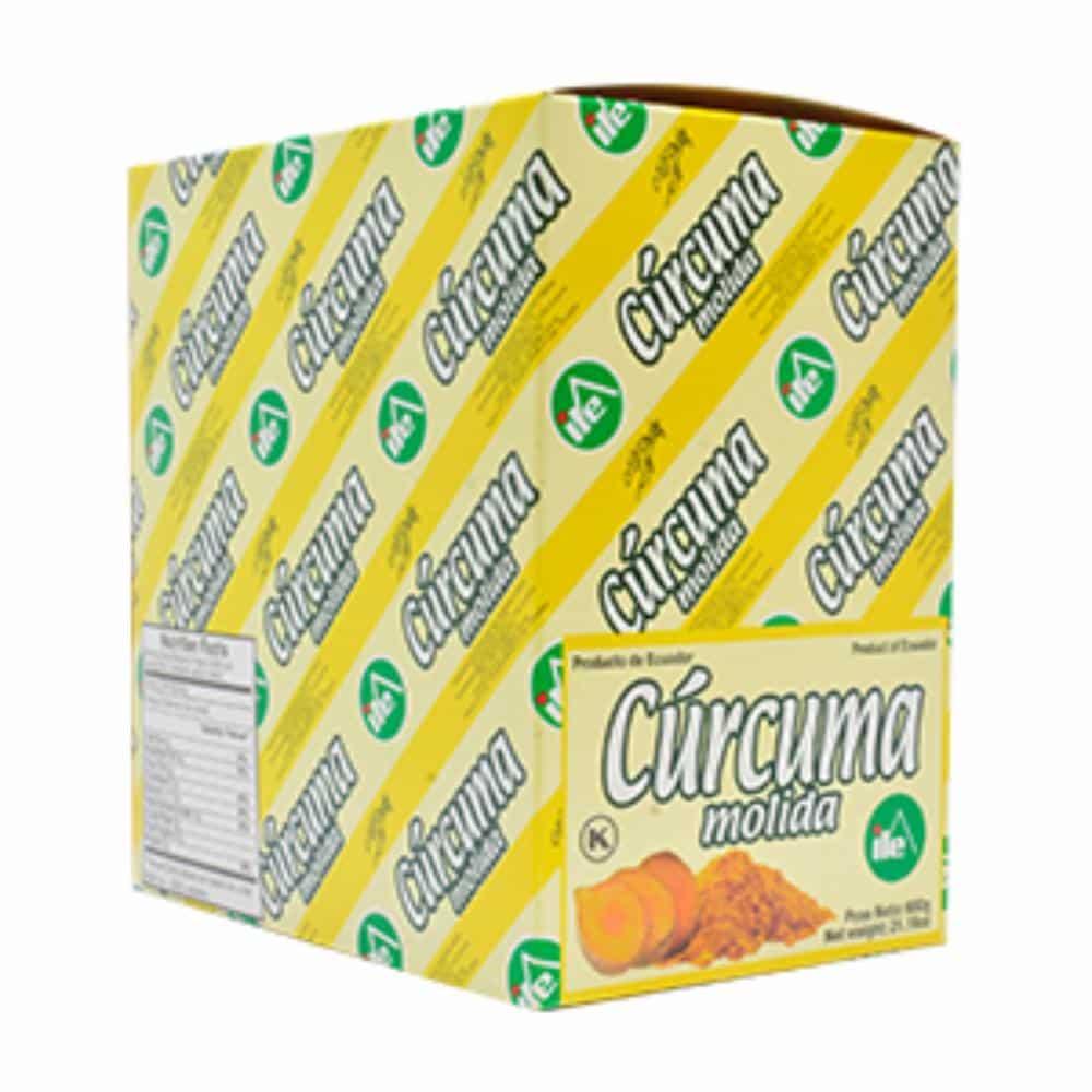 Cúrcuma molida ILE ideal para sazonar y dar color a tus comidas.