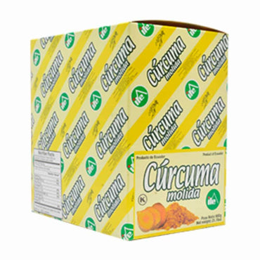 Cúrcuma molida ILE ideal para sazonar y dar color a tus comidas.