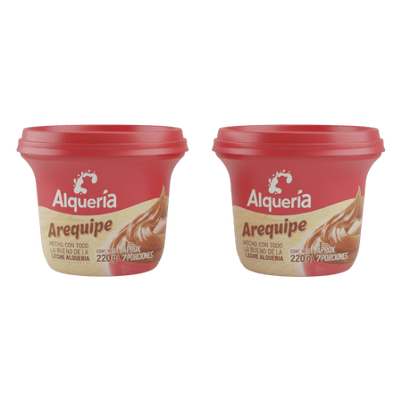 Dulce de leche Alqueria cremoso ideal para postres, pan y snacks.