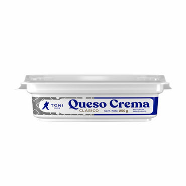 Queso crema Toni ideal para desayunos, snacks y recetas tradicionales.