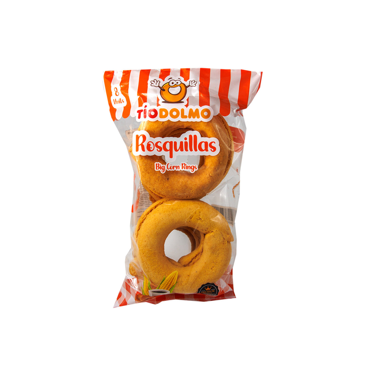 Rosquillas grandes tradicionales con sabor casero ideales para acompañar café o chocolate caliente.