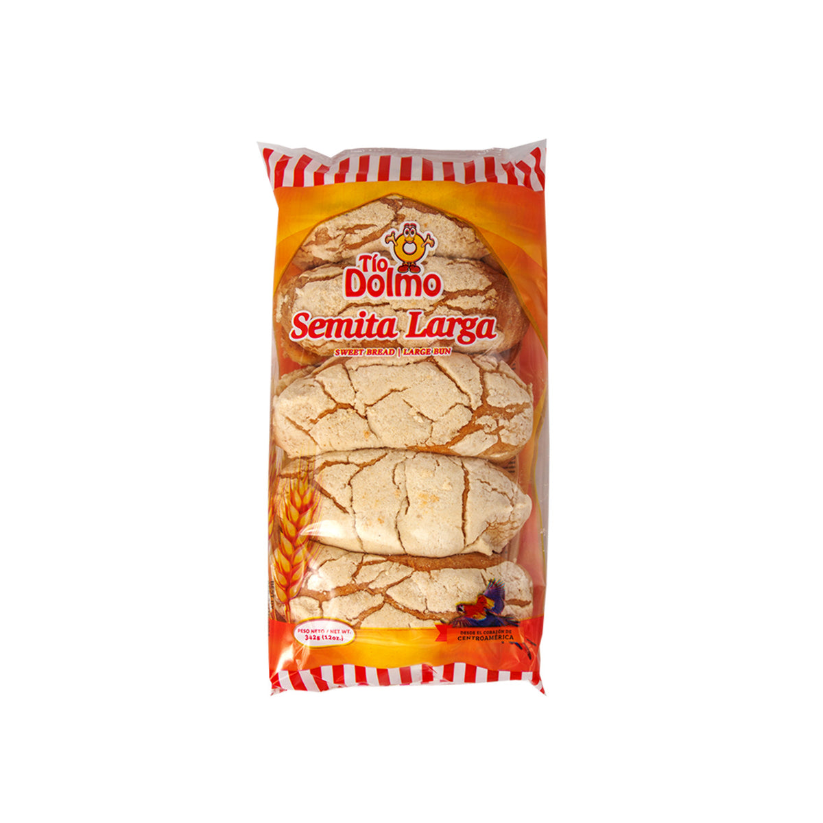 Semita larga tradicional centroamericana ideal para desayunos y snacks diarios.
