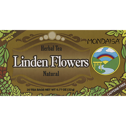 Té flor de tilo Mondaisa con sabor suave y natural.