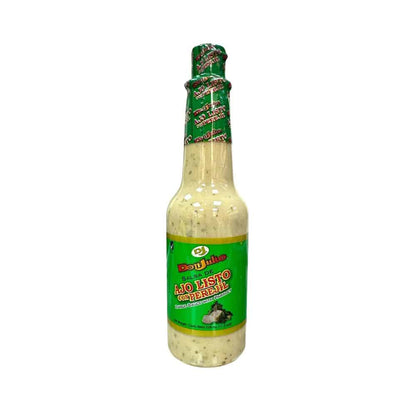 Salsa de ajo con perejil Don Julio perfecta para carnes y mariscos.