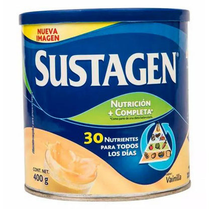 Complemento nutricional sabor vainilla ideal para niños y nutrición diaria.