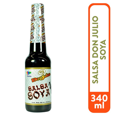 Salsa de soya Don Julio para recetas asiáticas y marinados.