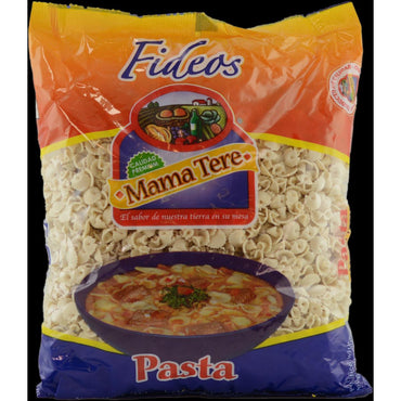 Pasta tipo lazo canasta chica ideal para sopas y recetas tradicionales.