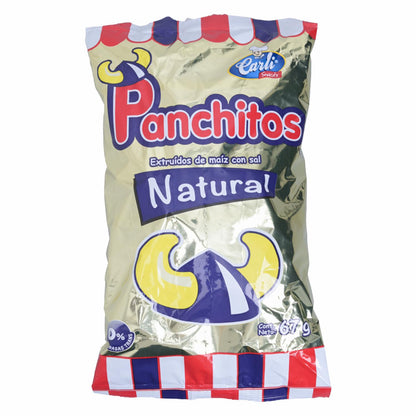 Snack de maíz Panchitos con textura crocante ideal para compartir y reuniones.
