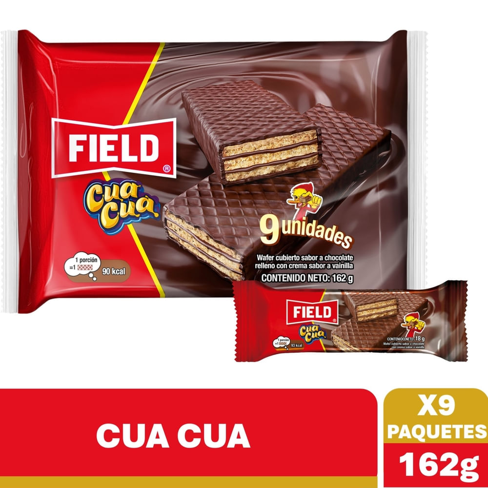 Deliciosos wafers rellenos de chocolate perfectos para snacks y meriendas dulces.