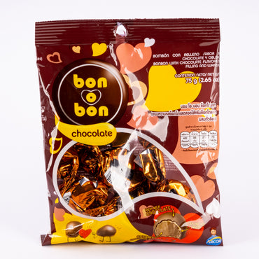Bombones Bon o Bon sabor chocolate en práctica presentación snack.