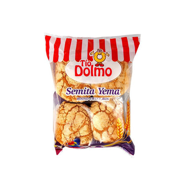 Semita de yema tradicional con textura suave y sabor dulce ideal para acompañar café.