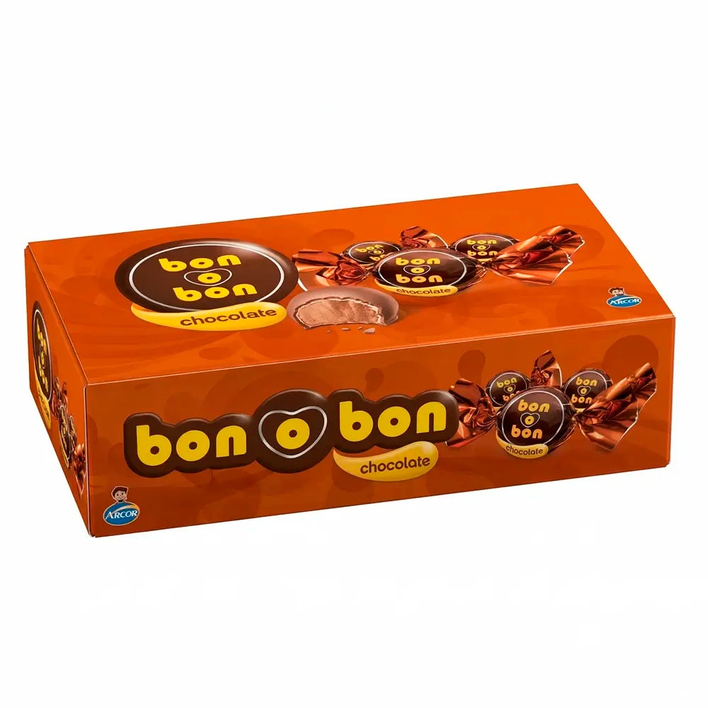 Caja de chocolates Bon o Bon sabor chocolate con relleno cremoso.